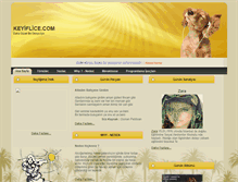 Tablet Screenshot of keyiflice.com